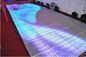 P6.25 Wyświetlacz LED parkietu tanecznego, podświetlane panele podłogowe 250mx250mm